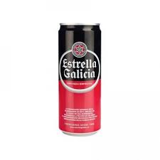 CERVEZA GALICIA ESTRELLA ESPECIAL LATA x 500 cc UNIDAD