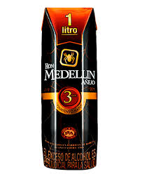 RON MEDELLIN AÑEJO x 1000 cc N
