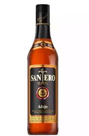 RON SANTERO ANEJO x 750 cc N
