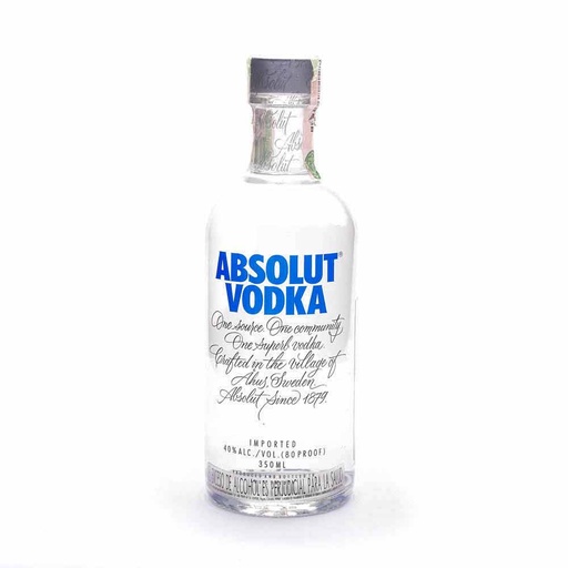 ABSOLUT VODKA x 350 cc N