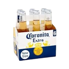 CERVEZA CORONITA EXTRA x 210 cc SIXPACK