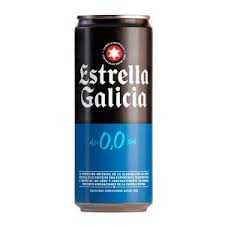 CERVEZA GALICIA 0,0 LATA x 330 cc UNIDAD