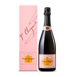 CHAMPAGNE VEUVE CLICQUOT ROSE x 750 cc BOX