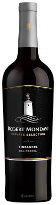 ROBERT MONDAVI PRIVATE SELECTION ZINFANDEL x 750 cc N